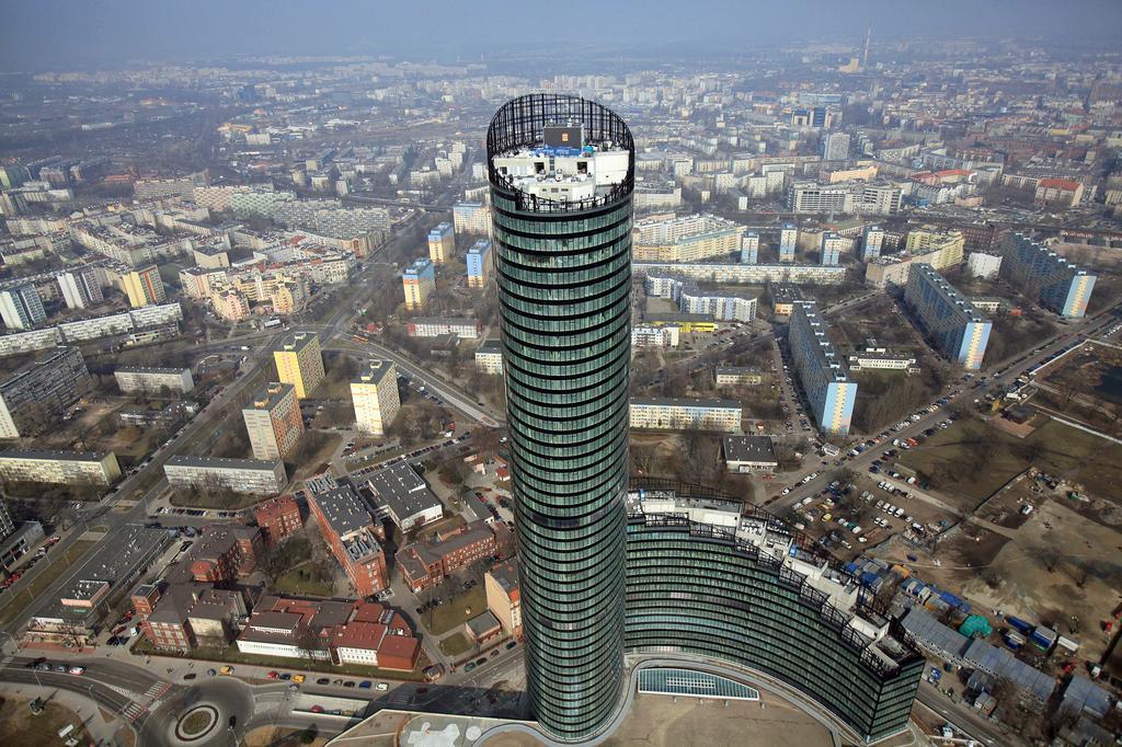 Platinum Sky Apartment Wroclaw Bagian luar foto